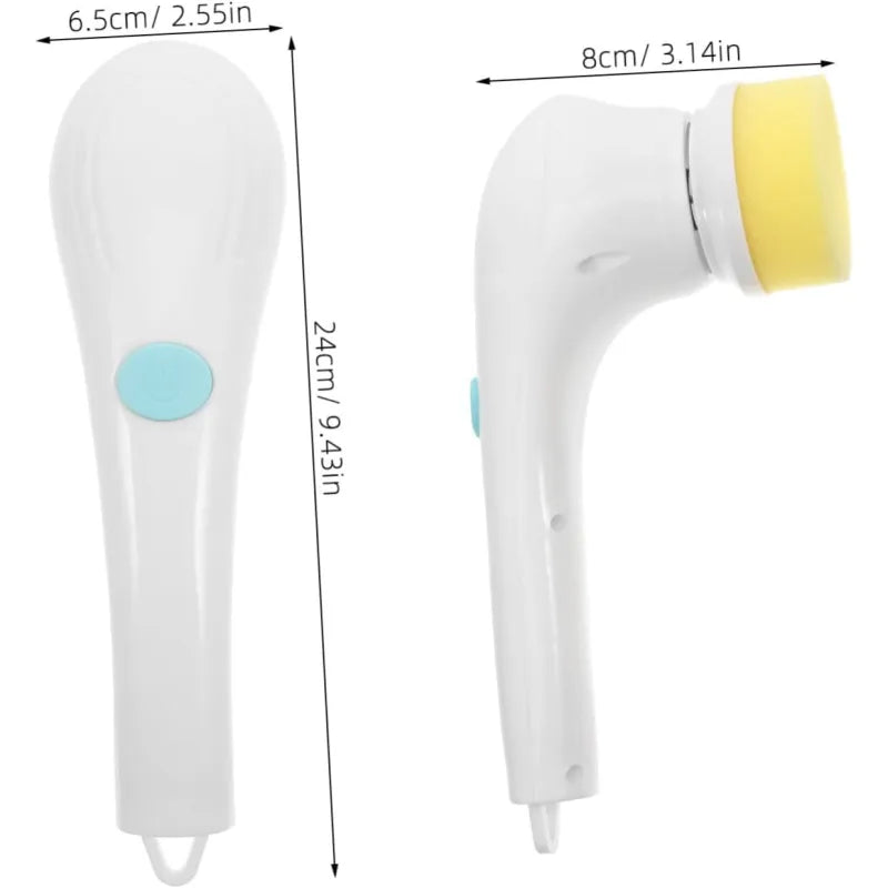 ScrubBot Pro — 5-in-1 Electric Spin Scrubber